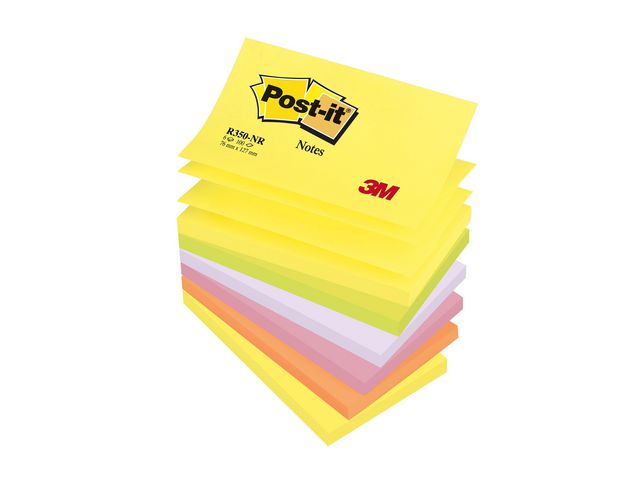 Notatblokk POST-IT ZN 76x127 neon (6)