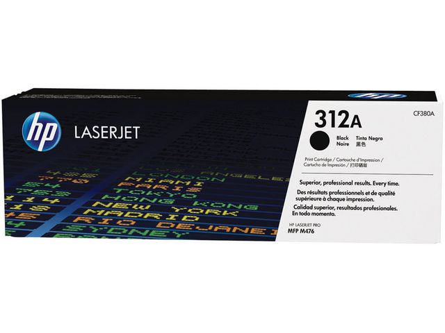 Toner HP CF380A 312A 2280 sort