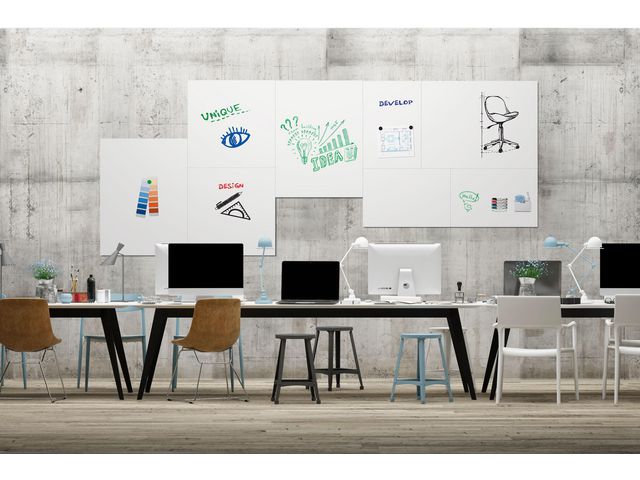 Whiteboard LEGAMASTER BOARD-UP 75x75cm