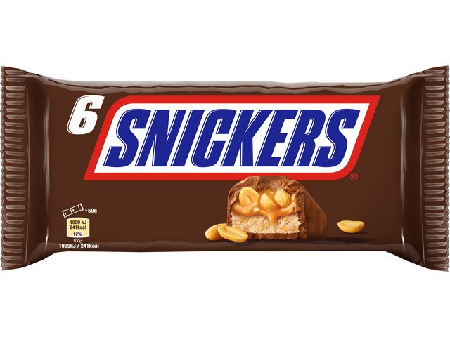 Sjokolade SNICKERS 300g (6)