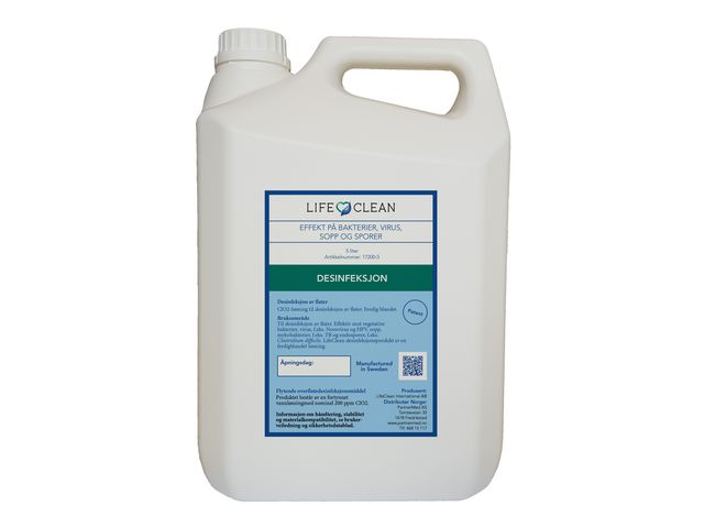 Overflatedesinfeksjon LIFECLEAN 5L