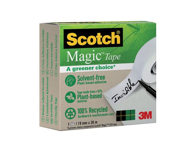 Tape SCOTCH Magic Greener 19mmx30m