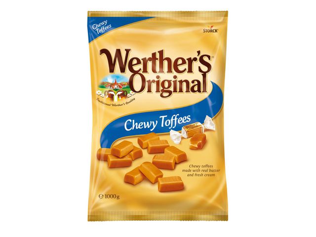 Karamell WERTHER'S soft toffees 1kg