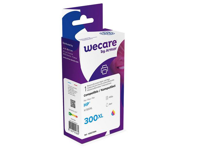 Blekk WECARE HP 300XL CC644E CMY (3)