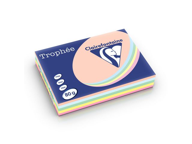 Kopipapir TROPHEE P. A4 80g 5 frg (500)