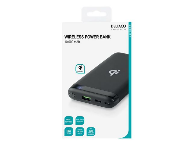 Powerbank DELTACO 10000mAh Q1001