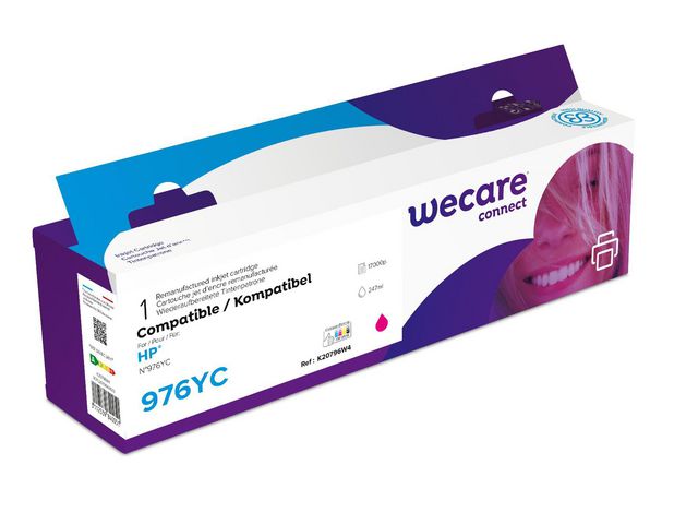 Blekk WECARE HP 976Y L0R06A Magenta