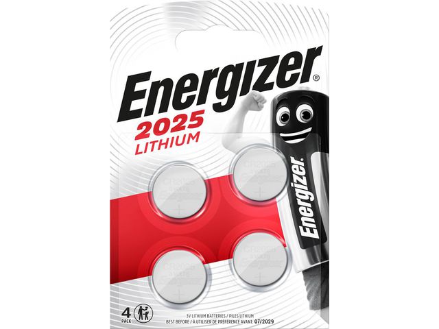 Batteri ENERGIZER Lithium CR2025 (4)