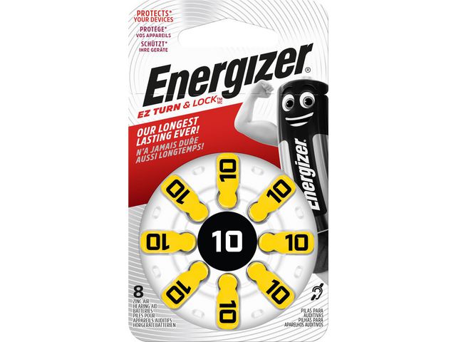 Batteri ENERGIZER høreapparat ZA 10 (8)