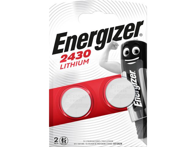 Batteri ENERGIZER Lithium CR2430 3V (2)