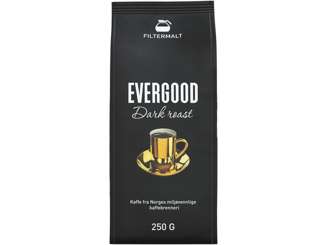 Kaffe EVERGOOD dark filtermalt 250g