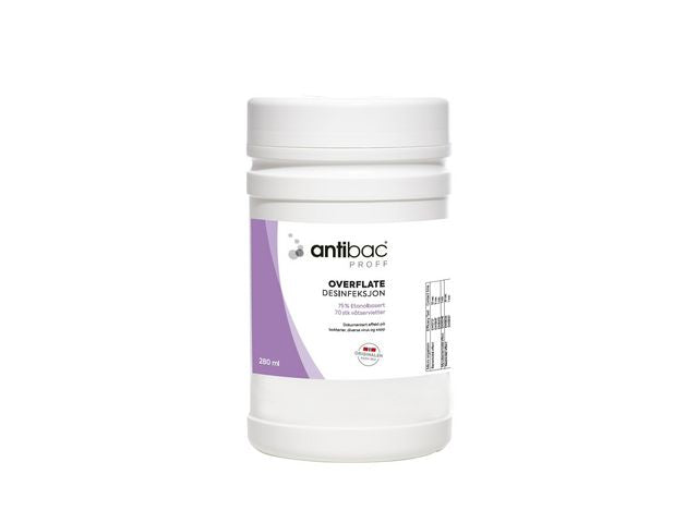 Overflatedesinfeksjon ANTIBAC 20x20 (70)