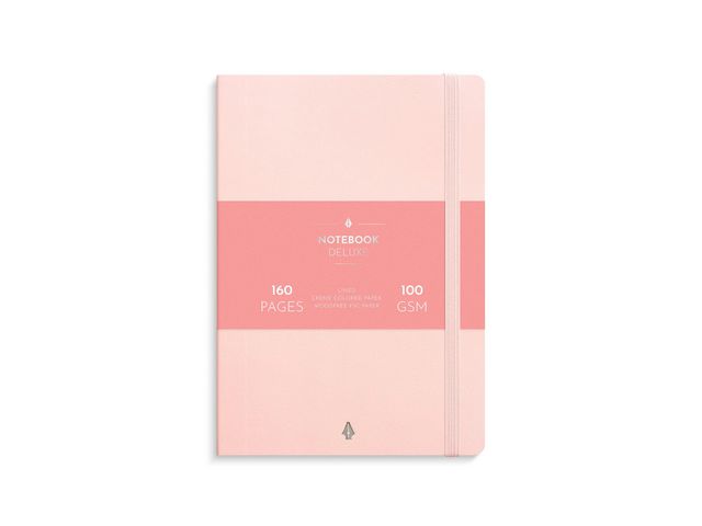 Notatbok BURDE Deluxe A5 rosa