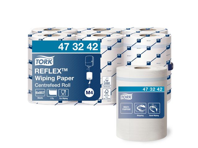 Tørkerull TORK Reflex 1L M4 m/hylse (6)