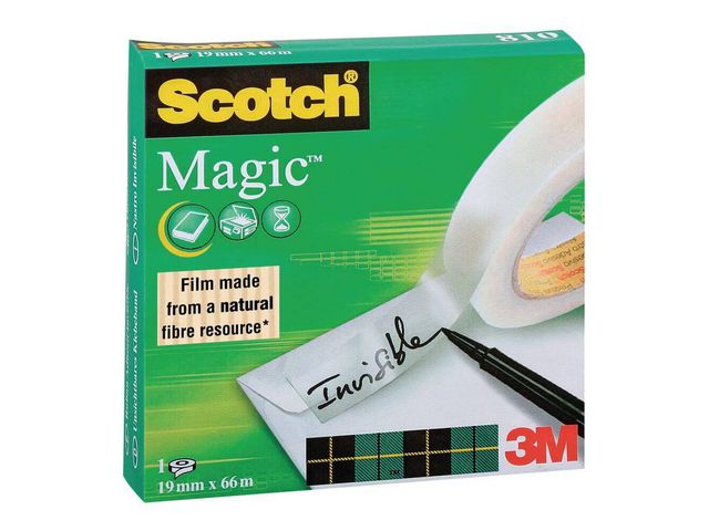 Disktape SCOTCH Magic 810 19mmx66m