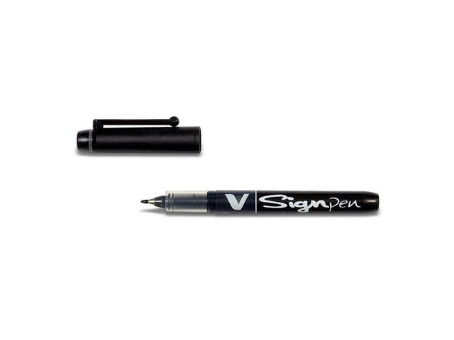 Fiber pen PILOT V-Signpen 0.6 black