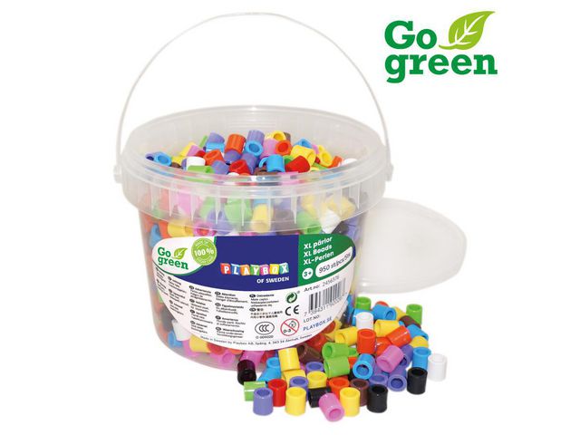 Beads PLAYBOX XL 10 colors mix (900)