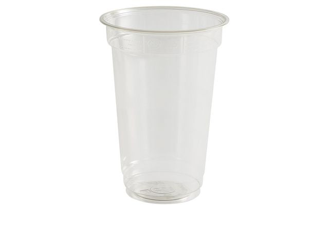 Plastglass klar rPET 40cl (50)