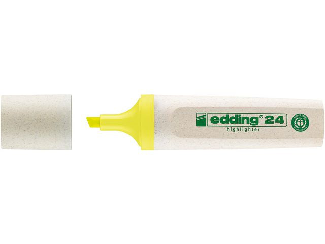 Text markers EDDING 24 EcoLine yellow