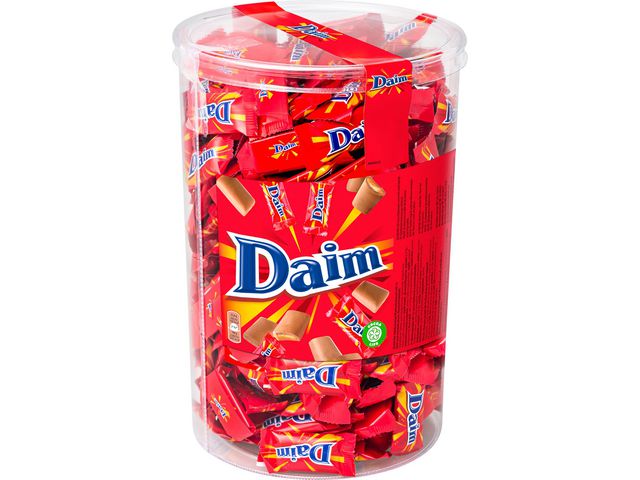 Sjokolade DAIM sylinder 2,5 kg