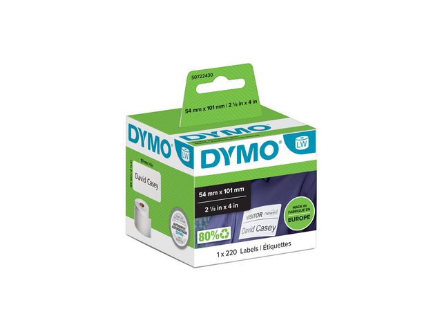 Etikett DYMO frakt 101x54mm (220)