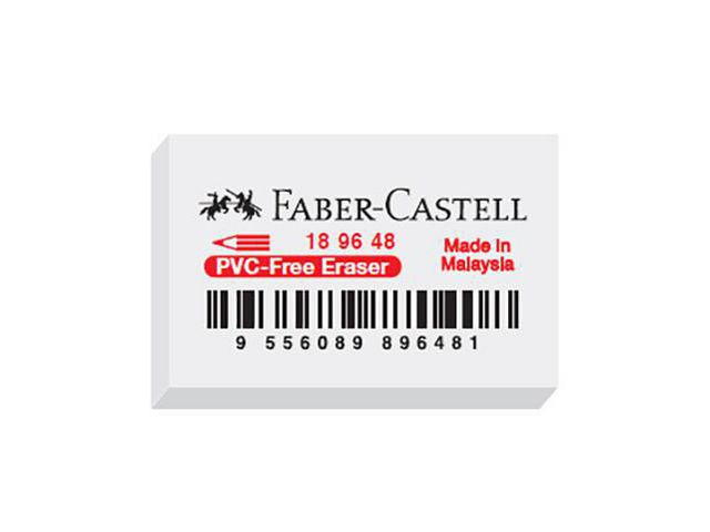 Viskelær FABER CASTELL 7096PVC fri(48)