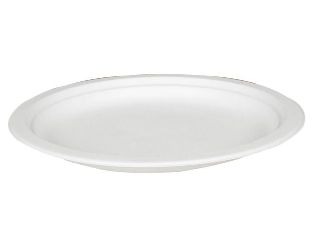 Tallerken ABENA bagasse 23cm (50)