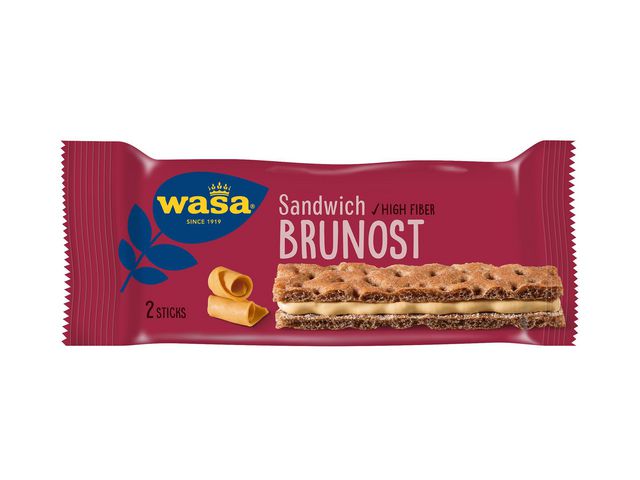 Knekkebrød WASA Sandwich brunost