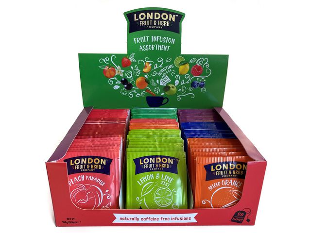 Tea LONDON herbs 8 fruit flavors (80)