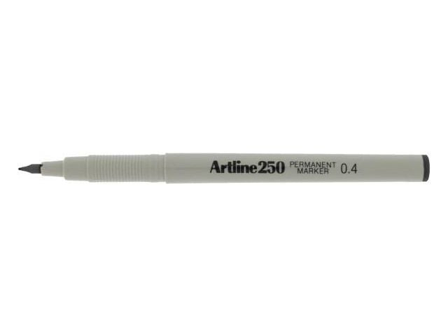 Marker pen Artline 250 round tip black