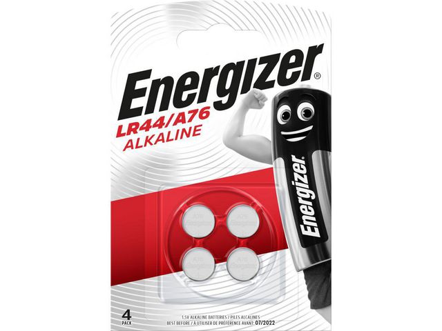 Batteri ENERGIZER Alk LR44/A76 (4)