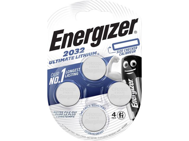 Batteri ENERGIZER U.Lithium CR2032 (4)