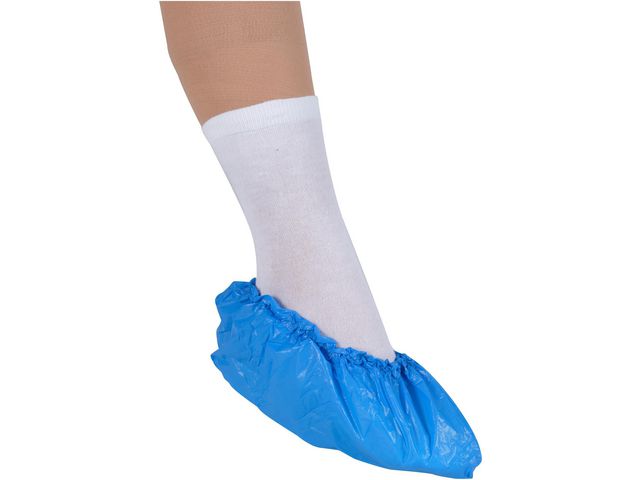 Shoe cover ABENA 35my 41x15cm blue (100)