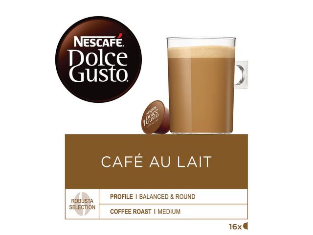 Kaffekapsel DOLCE GUSTO Cafe au lait(16)