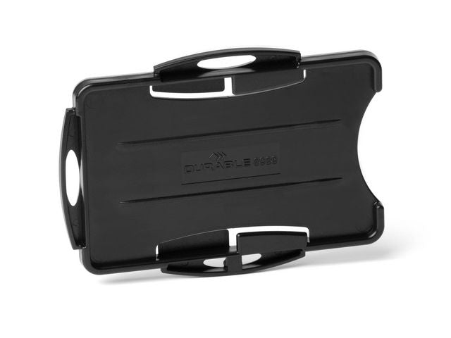 Card holder DURABLE eco double black (10)