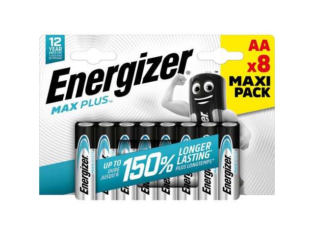 Batteri ENERGIZER Max Plus AA (8)