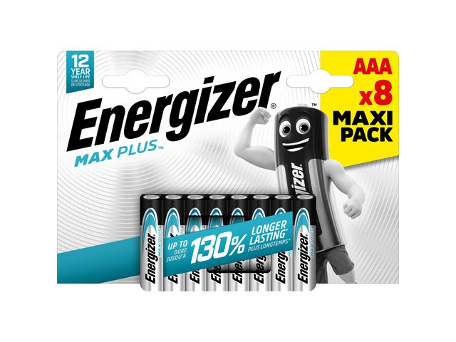 Battery ENERGIZER Max Plus AAA (8)