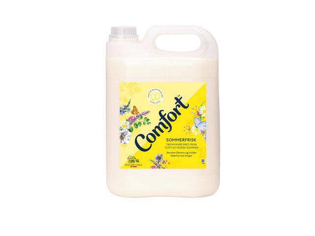 Fabric softener COMFORT Summer fresh 5L