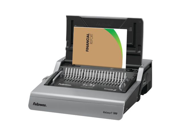 Spiral bound. mask FELLOWES Galaxy E500