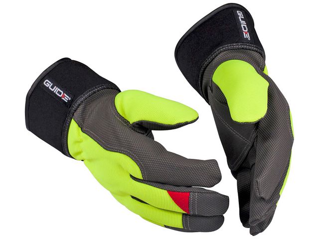 Glove GUIDE 5148W heated 11 neon