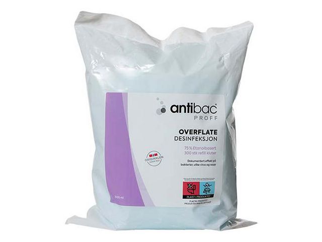 Overflatedesinfeksjon ANTIBAC 75% refill