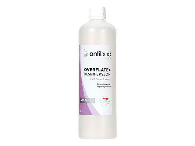 Overflatedesinfeksjon ANTIBAC +75% 0,75L