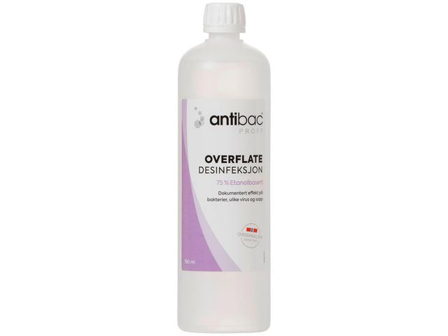 Overflatedesinfeksjon ANTIBAC +75% 0,75L