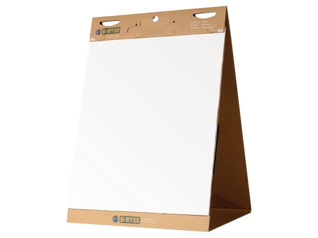 Flippoverblokk BI-OFFICE bord 50x58cm