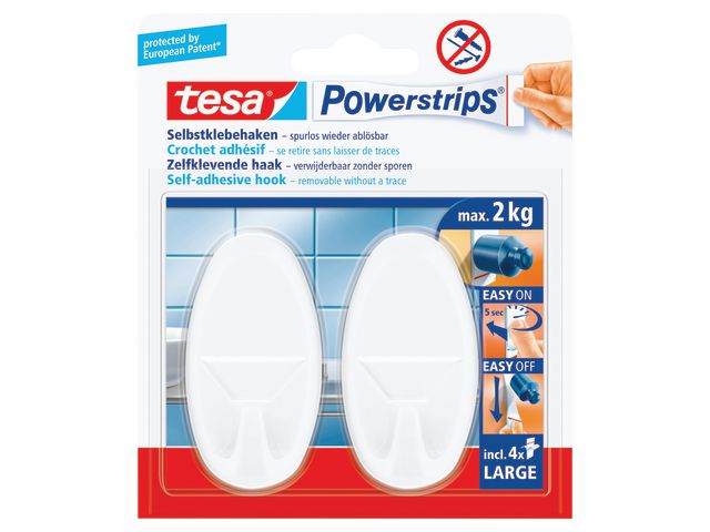 Hook TESA powerstrip oval 2kg (2)