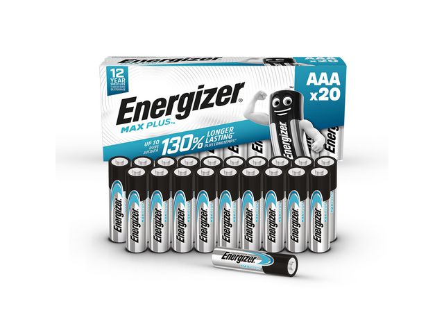 Batteri ENERGIZER Max Plus AAA (20)