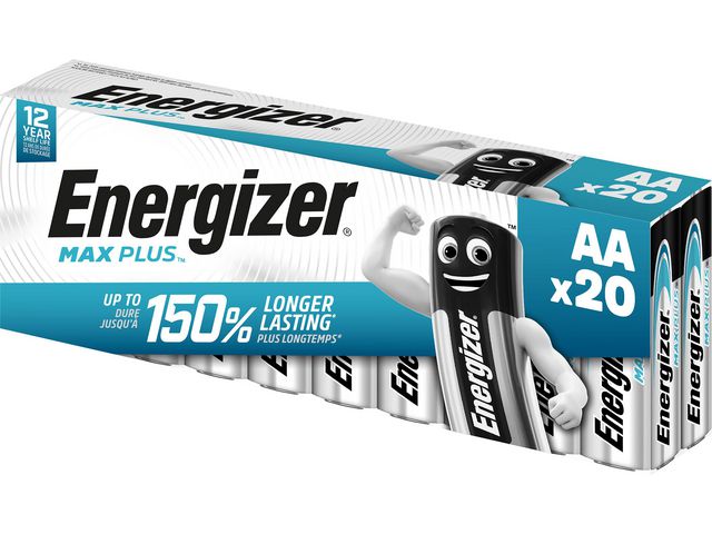 Batteri ENERGIZER Max Plus AA (20)