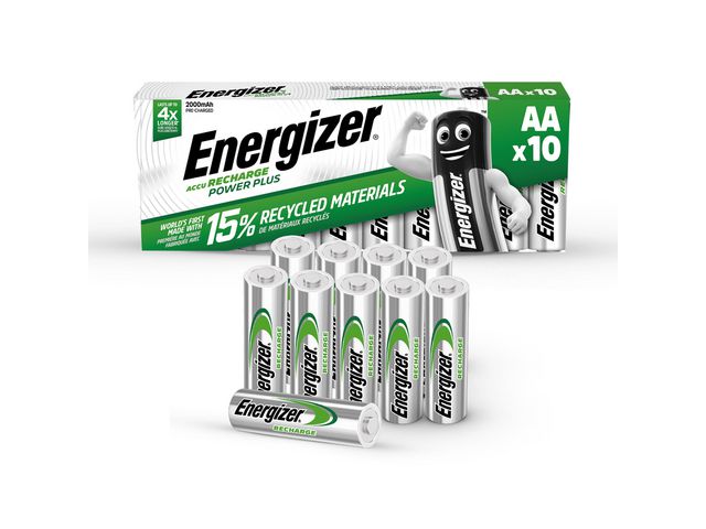 Batteri ENERGIZER Recharge AA/NH15 (10)