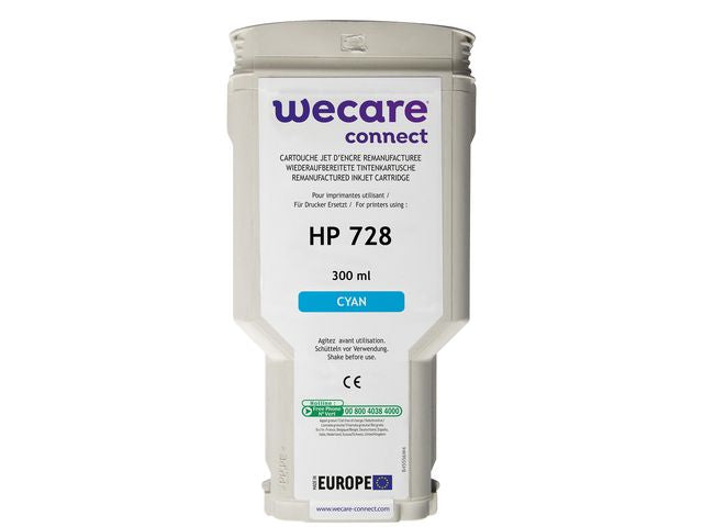 Blekk WECARE HP 728 F9K17A Cyan