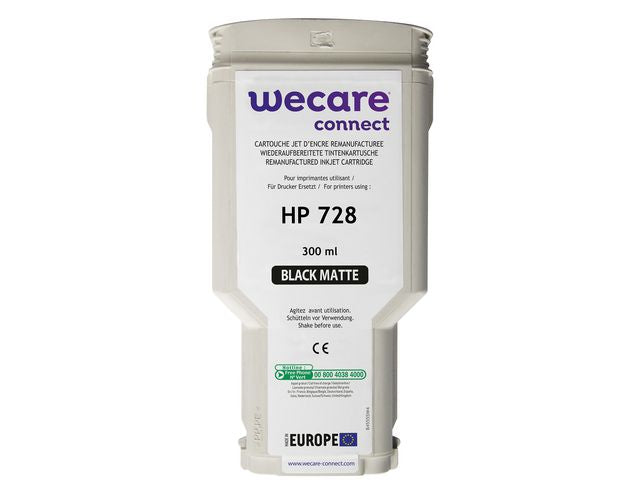 Blekk WECARE HP 728 B3P20A M Sort